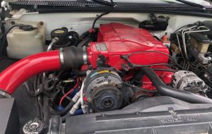 حومه Chevy با تقریباً 10 لیتری V8